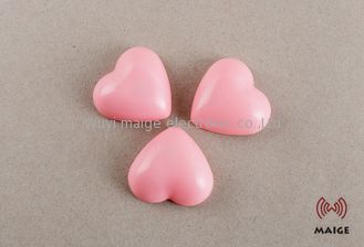 China Durable EAS Hard Tag Pink Love Shape Apply To Quilt / Sheet / Clothing supplier