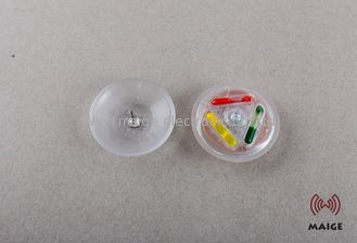 China Transparent Rainbow EAS Hard Tag , Product Security Tags For Retail Stores supplier