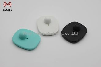 China Mini Square Eas Rf Clothing Security Tag Compatible With Checkpoint Store Security System supplier