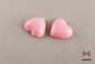 Durable EAS Hard Tag Pink Love Shape Apply To Quilt / Sheet / Clothing supplier