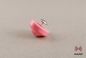 Pink EAS RFID Hard Tag Flower Shape Compatible With Super Magnetic Detacher supplier