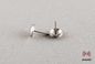Theft Proof Stainless Steel Pins , Light Weight Security Pin For Clothes supplier