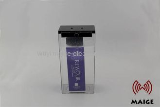 China Durable EAS Safer Box , Plastic Clear Cosmetic Box Anti Shoplifting Function supplier