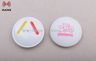 China White / Black Rf Security Tags , Wear Resistant Mini Hard Tag With Ink supplier
