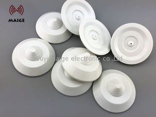 China Alarm Anti Theft Retail Shop Security Rf Hard Tag Large Cone Tag In White Color supplier